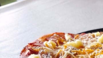 PIZZA HAWAIANA VEGANA