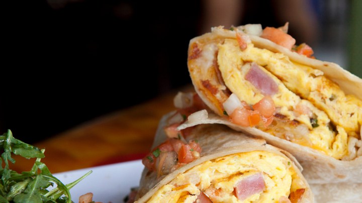 WRAP DE JAMÓN Y QUESO