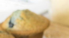 muffins de arándanos