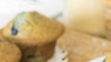 muffins de arándanos