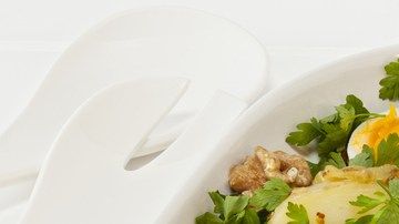 Ensalada de lentejas y huevo duro