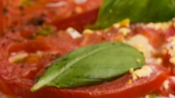 Pizza Caprese Vegana