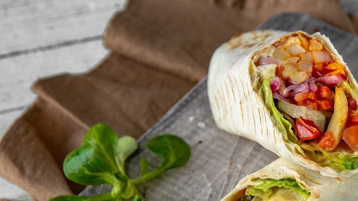 Wrap de Vegetales a la Parrilla