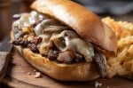 sandwich philly cheesesteak