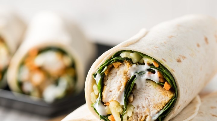 Wrap de Pollo Tandoori