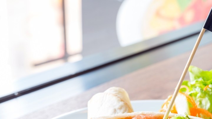 Wrap de Salmón ahumado