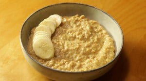 bowl de avena y maple