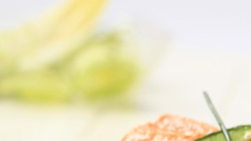 Brochetas de salmón y aguacate