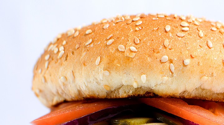 hamburguesa en airfryer