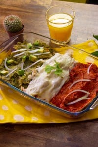 Chilaquiles tricolor