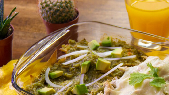 Chilaquiles tricolor