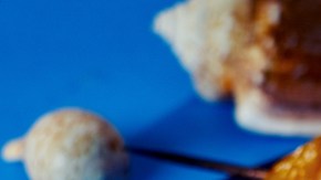 Brochetas de cerdo y piña