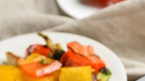brochetas de tofu vegetales mixtos