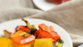 brochetas de tofu vegetales mixtos