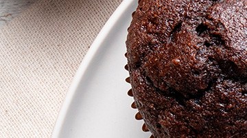 muffins de chocolate