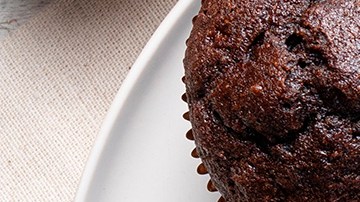 muffins de chocolate