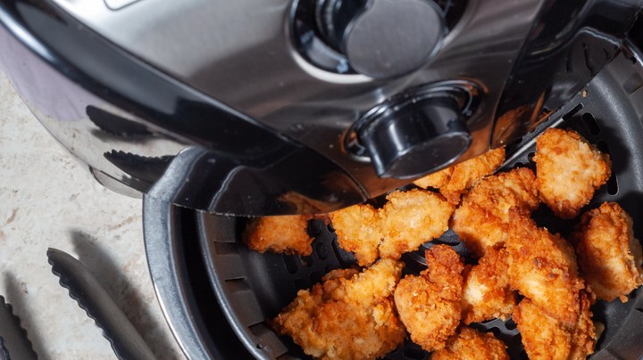 Pechuga de pollo empanizada en Airfryer