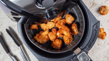 Pechuga de pollo empanizada en Airfryer