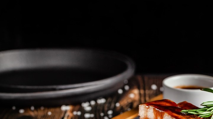 Lomo de cerdo en salsa de oporto