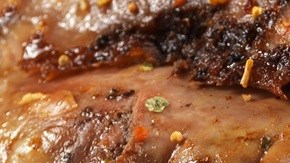 Lomo de cerdo en salsa de mandarina