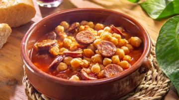 garbanzos con chorizo