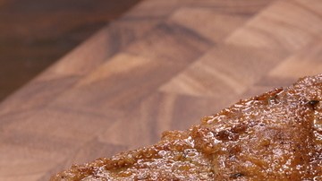 Lomo de cerdo al romero con puré de manzana