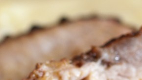 Lomo de cerdo con glaseado de balsámico