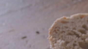 Bollitos rellenos de calabacin, jamon y queso