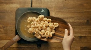 Chicharrones en salsa verde