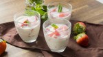 Fresas con crema