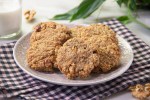 galletas de avena con nuez y canela