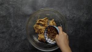 galletas de avena con nuez y canela