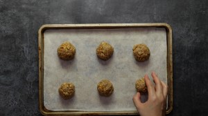 galletas de avena con nuez y canela