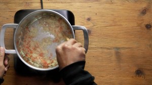 garbanzos con chorizo