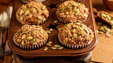 muffins de calabaza