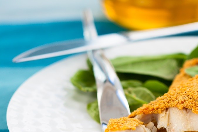 Pescado empanizado en Airfryer