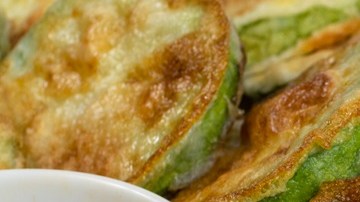 Calabacines rebozados en Airfryer