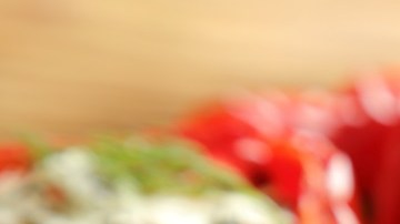 Pimientos rellenos de carne en Airfryer