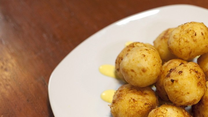 Bolitas de queso en Airfryer