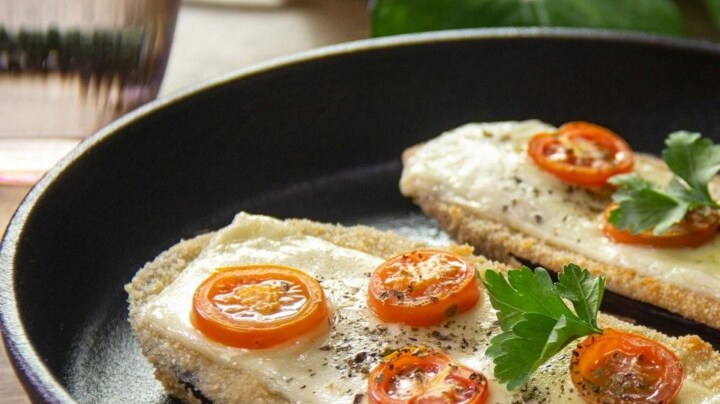 milanesa de berenjena