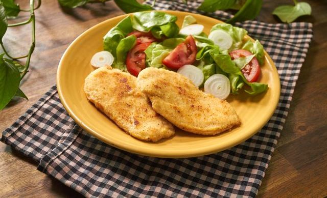 milanesas de pollo al horno