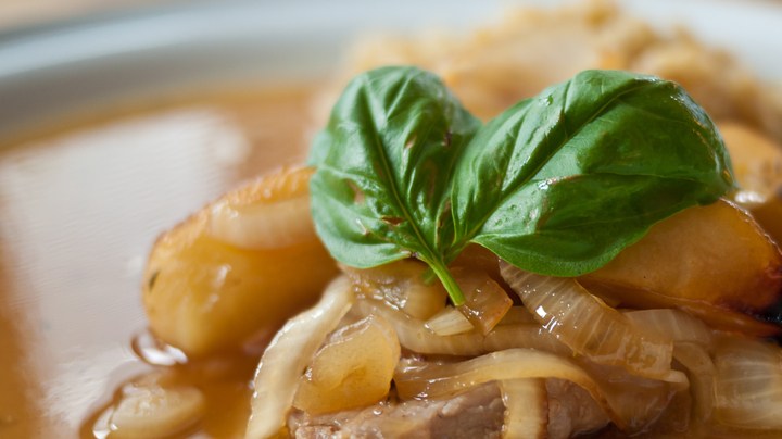 Lomo de Cerdo con Chutney de Manzana