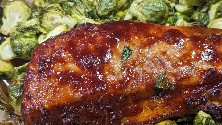 Lomo mechado en salsa de Coca Cola