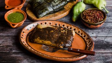 Mexican,Tamales,Oaxaquenos,In,Banana,Leaves,Traditional,From,Oaxaca,Mexico