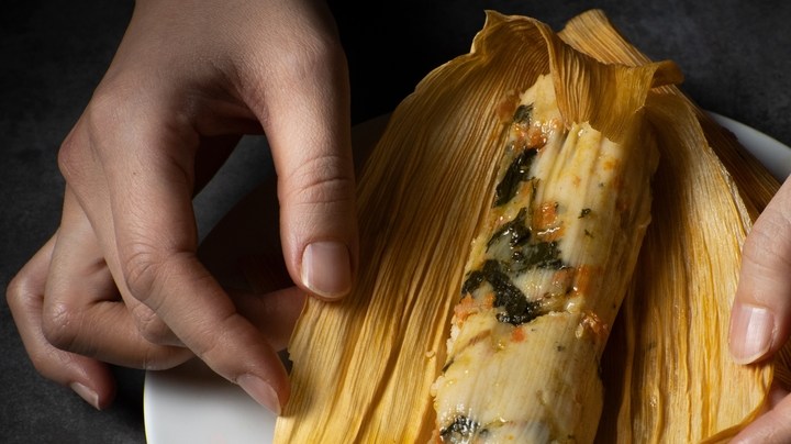 Tamales de Champiñones