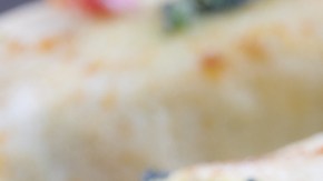 Wrap de calabacin y queso feta