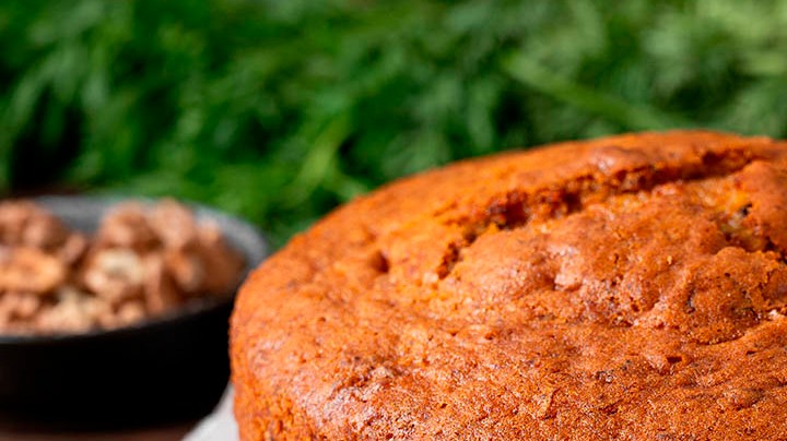 bizcocho de plátano y zanahoria