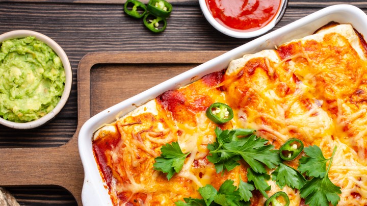 enchiladas de carnitas