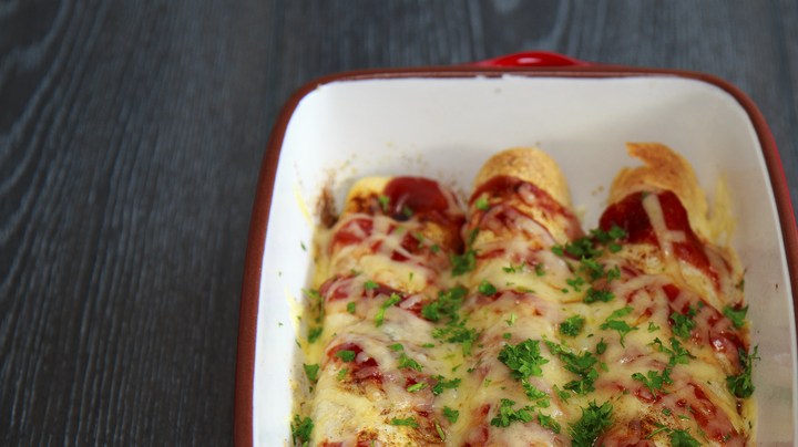 enchiladas de chorizo