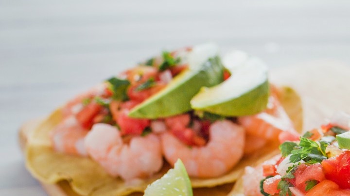 tostadas de camarón